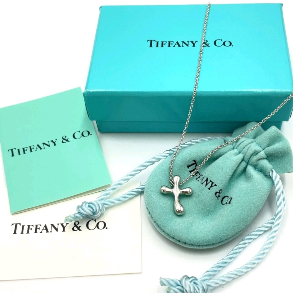 Tiffany & Co. Silver Cross Necklace
